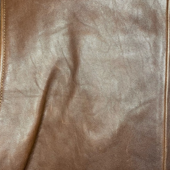 Johnston & Murphy Bomber Jacket Brown Leather Collared Size M NWT $498 MSRP - Picture 16 of 16